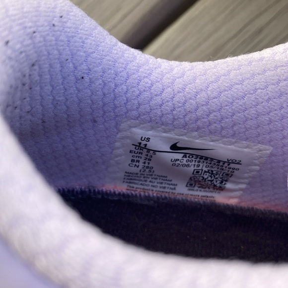 Nike women’s Metcon 5 size 11. Lavender - Picture 16 of 16